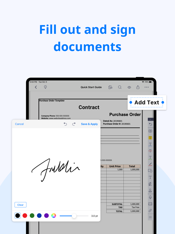 PDF Reader - Editor & Viewer screenshot 4