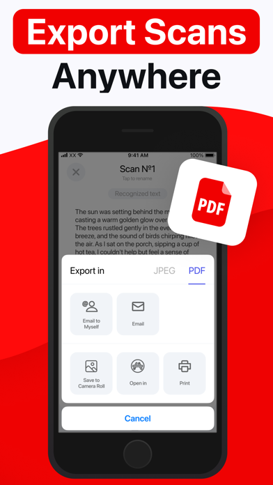 PDF Scanner aрp screenshot 4