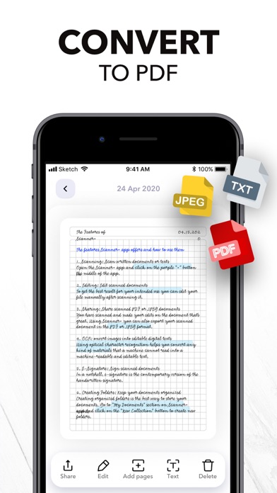 PDF Scanner App: Scanner+ Docs screenshot 2