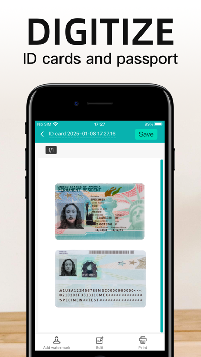 pdf scanner-cam scan app screenshot 3