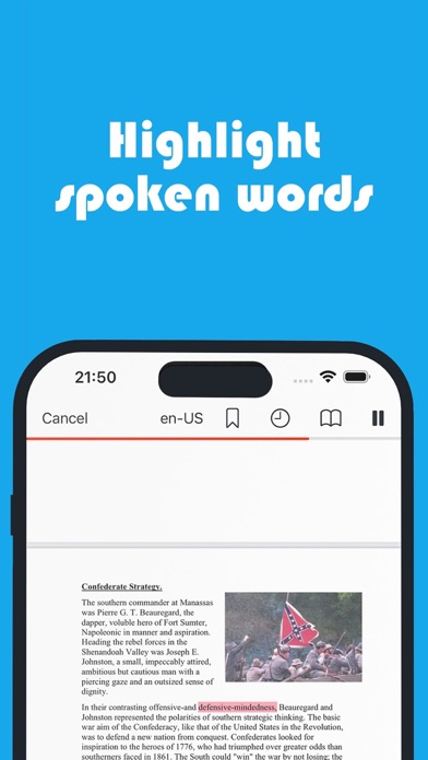 PDF Voice Reader - Docs Aloud screenshot 4
