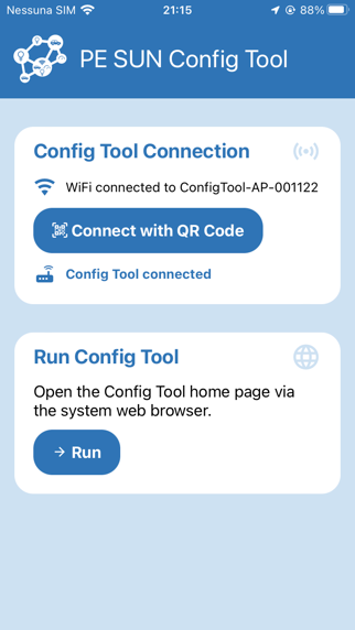 PE SUN Config Tool screenshot 1