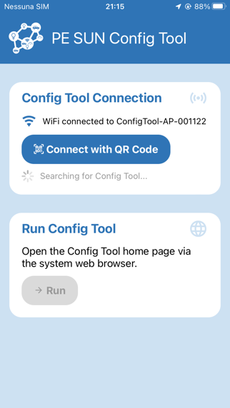 PE SUN Config Tool screenshot 2