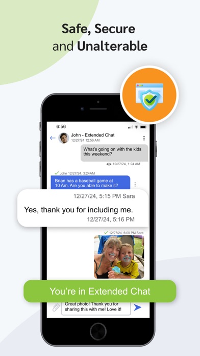 Peaceful CoParenting Messenger screenshot 7