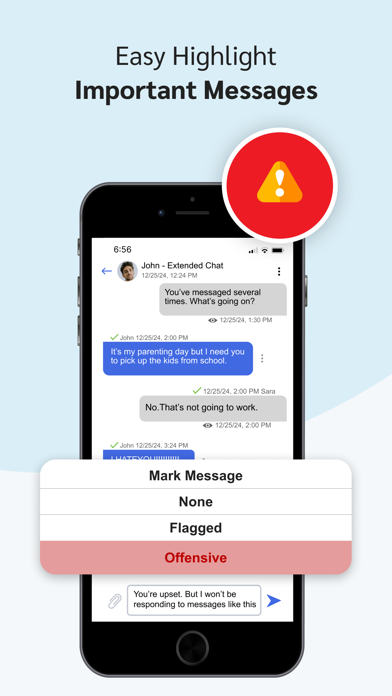 Peaceful CoParenting Messenger screenshot 1