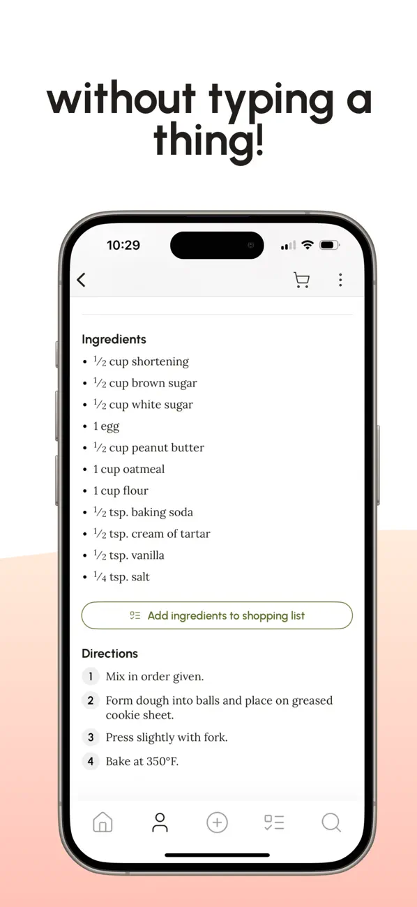 Peachie Recipes screenshot 2