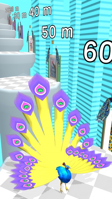 Peacock Hairy Tail Challenge screenshot 1