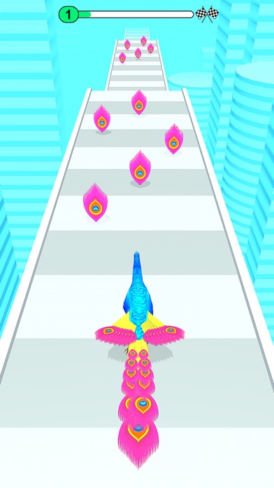 Peacock Hairy Tail Challenge screenshot 5
