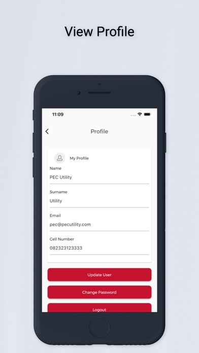 PEC Utility Management screenshot 2