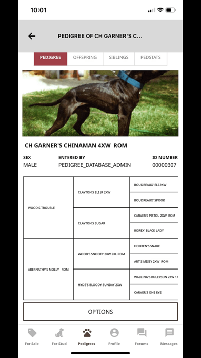 Pedigree Database screenshot 4
