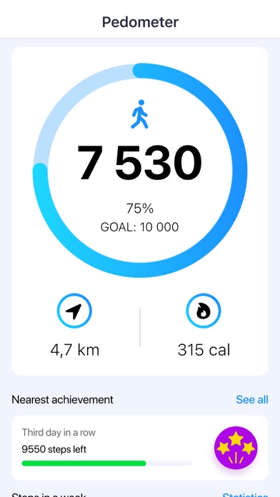 Pedometer - Run & Step Counter screenshot 7
