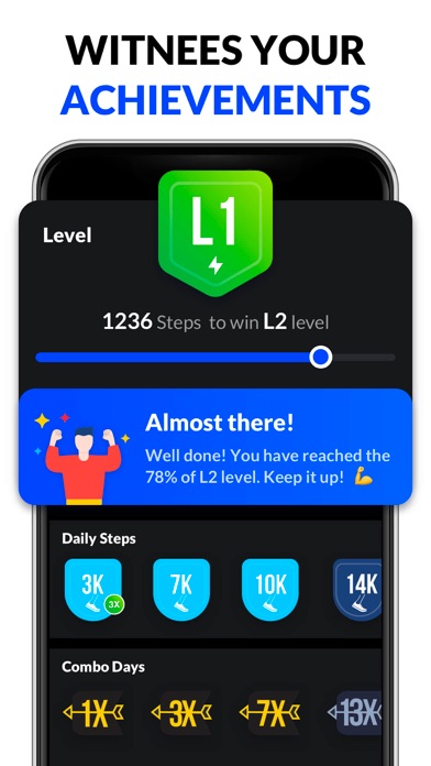 Pedometer & Step Counter screenshot 3