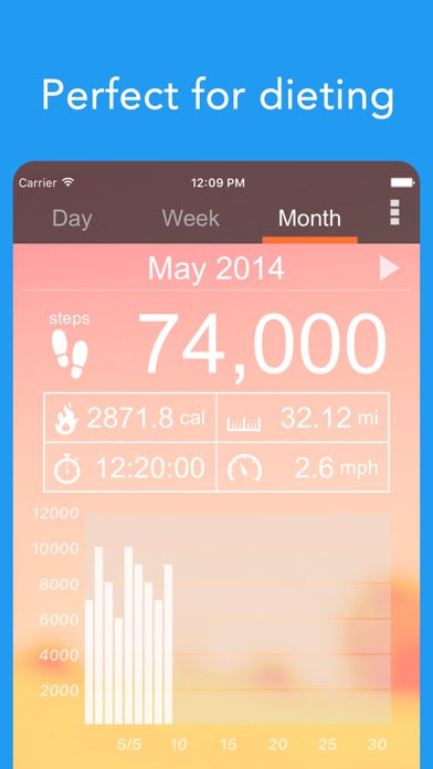 Pedometer α - Step Counter screenshot 4