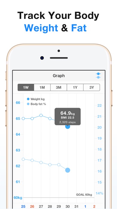Pedometer - Steps Counter app screenshot 3