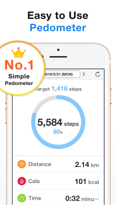 Pedometer - Steps Counter app screenshot 7