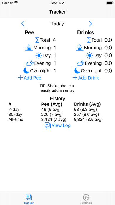 Pee Tracker screenshot 5