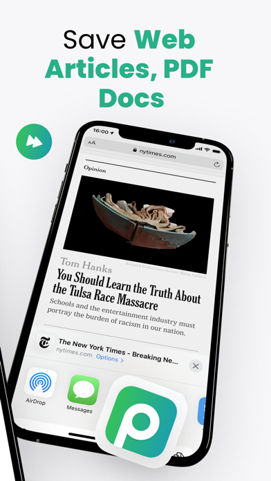 Peech: Text to Speech Reader screenshot 1