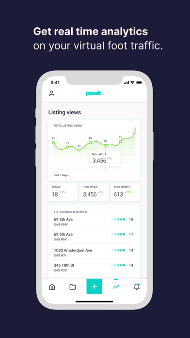 Peek Mobile screenshot 1