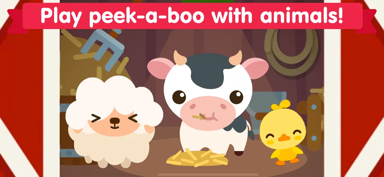 Peekaboo Games: Barn Animals screenshot 3