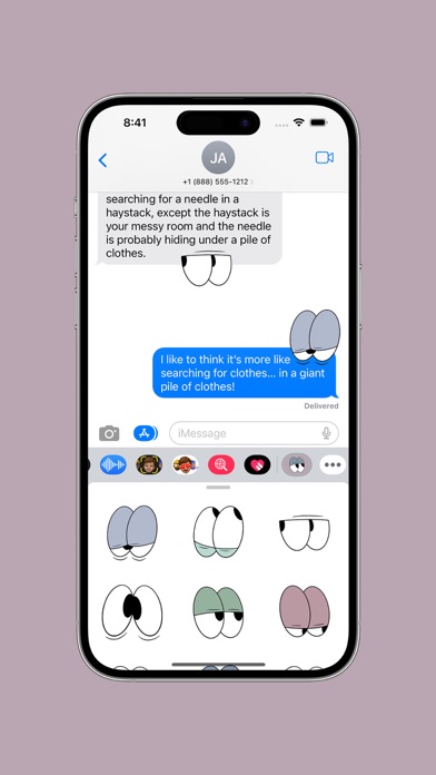 Peepers - Sticker Pack screenshot 1