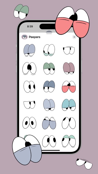 Peepers - Sticker Pack screenshot 4