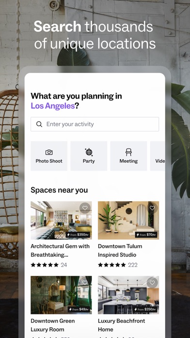 Peerspace - Rent Unique Venues screenshot 3