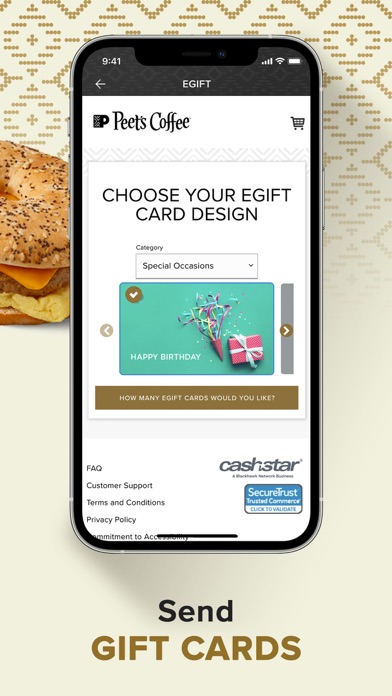 Peet's Coffee: Earn Rewards screenshot 1