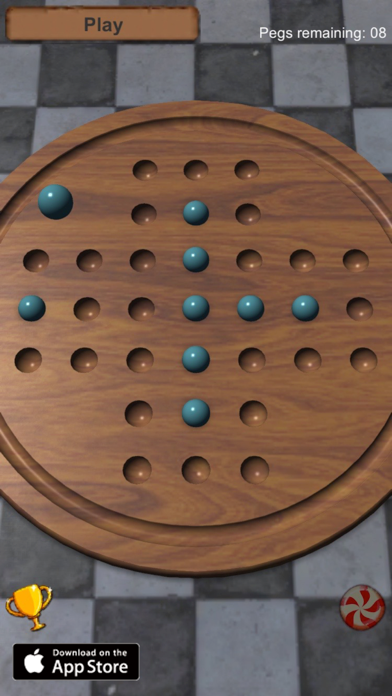 Peg Solitaire Brainvita screenshot 4