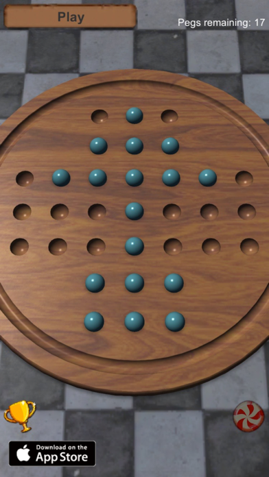 Peg Solitaire Brainvita screenshot 2