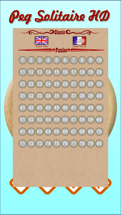 Peg Solitaire Plus screenshot 4