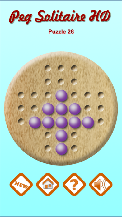 Peg Solitaire Plus screenshot 2