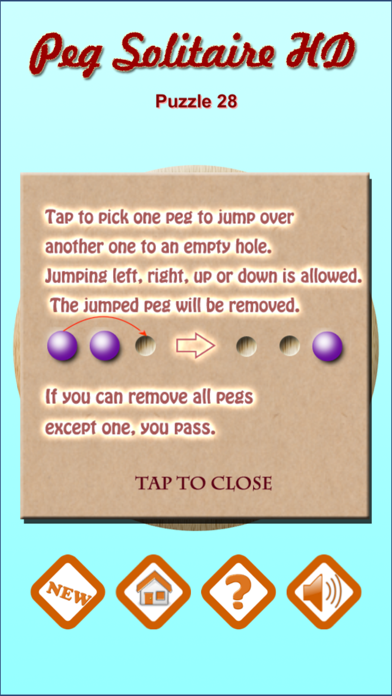 Peg Solitaire Plus screenshot 1