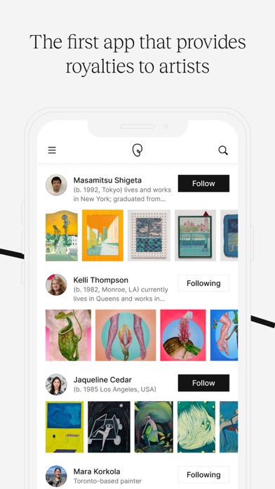 Peggy - Buy and Sell Art screenshot 1