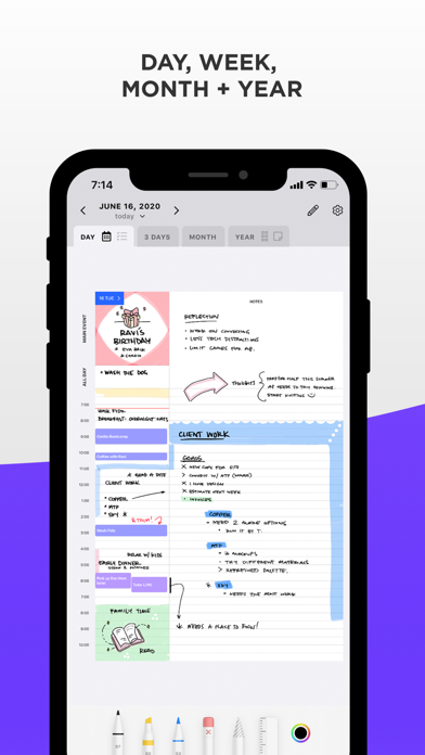Pencil Planner & Calendar Pro screenshot 2