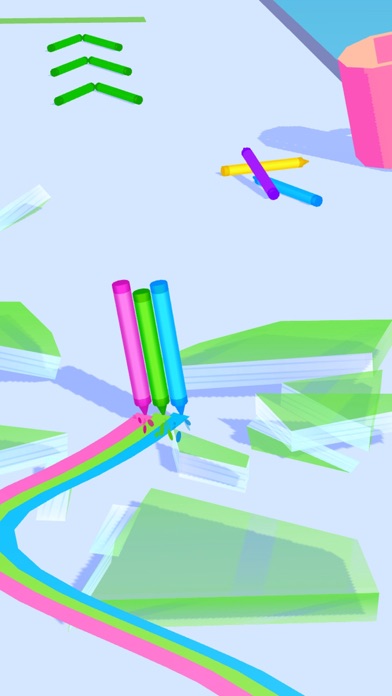 Pencil Rush 3D screenshot 1