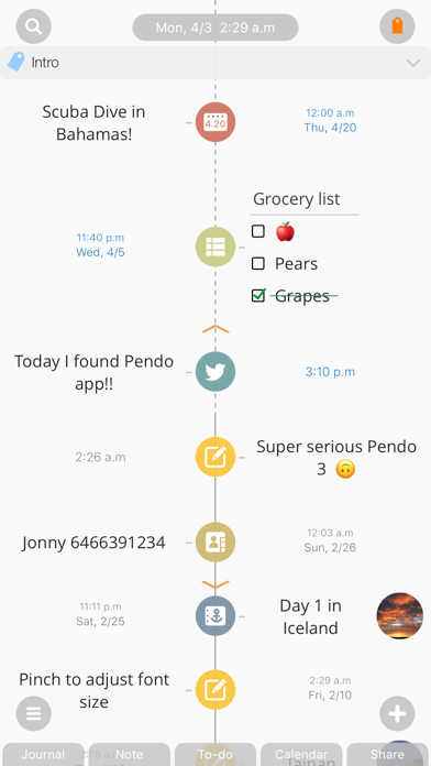 Pendo Note screenshot 5