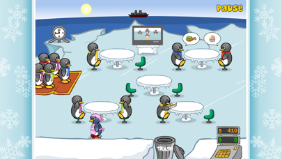 Penguin Diner: Restaurant Dash screenshot 1