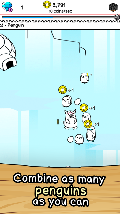 Penguin Merge Evolution screenshot 4