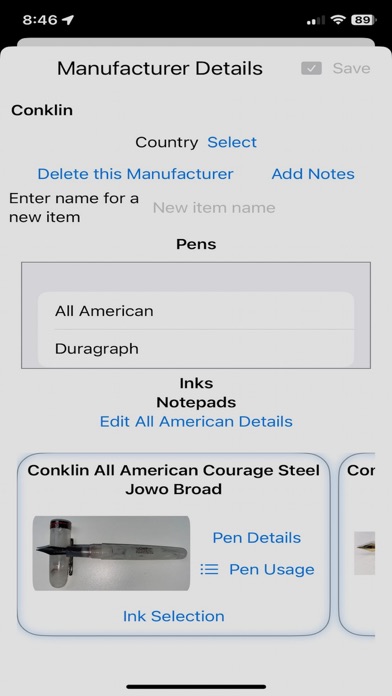 PenList screenshot 4