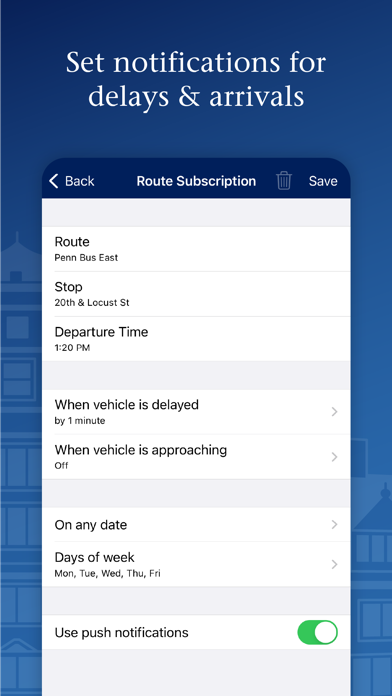PennTransit Mobile screenshot 1