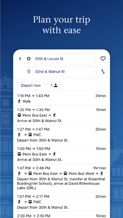 PennTransit Mobile screenshot 4