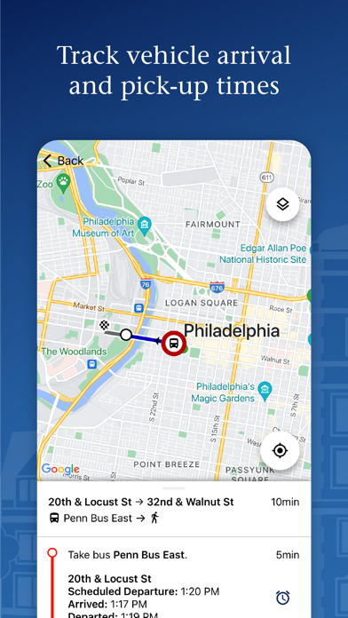 PennTransit Mobile screenshot 2