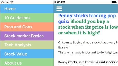 Penny Stocks Investment Guide screenshot 1