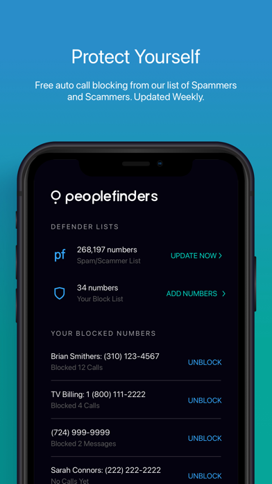 PeopleFinders: People Search screenshot 2