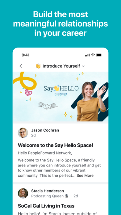 PeopleForward Network screenshot 4