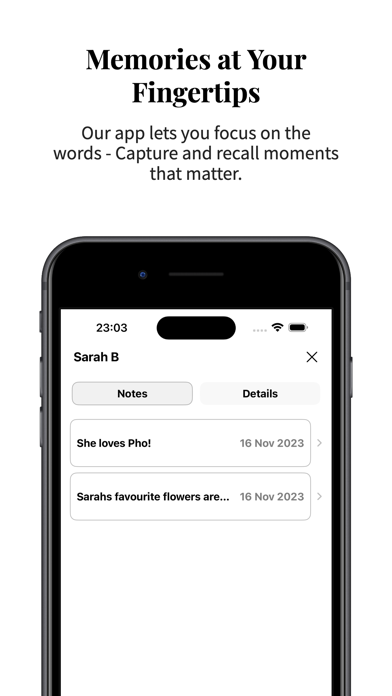 PeopleNotes: Track Connections screenshot 1