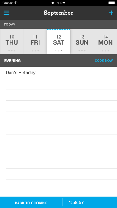 Pepperplate Cooking Planner screenshot 2