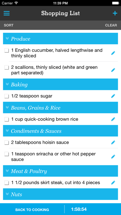 Pepperplate Cooking Planner screenshot 3
