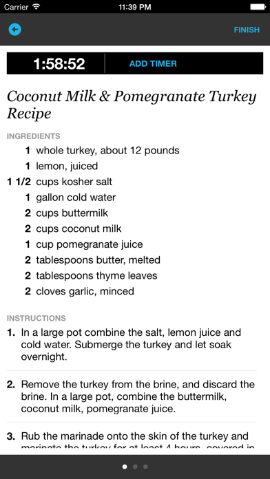 Pepperplate Cooking Planner screenshot 1