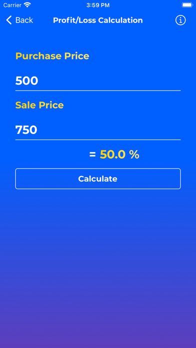 Percent Calculator App screenshot 3